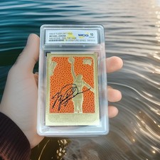 MICHAEL JORDAN FLEER Graded GEM-MT 10 Signature Series 23KT GOLD ROOKIE CARD 🔥