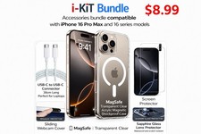i-KiT 5-in-1 iPhone 16 Pro Max Accessories Bu...