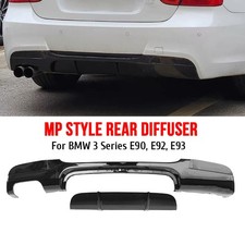 Heckdiffusor Schwarz Glanz Sport Performance Für 3er BMW E92 E93 M-Paket