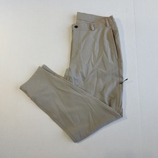 Mack Weldon Radius Flex Jogger Pants Mens M 32x30 Tan Athletic Performance