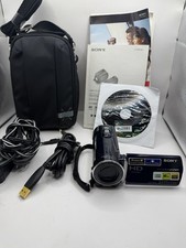 Sony Handycam HDR-CX150 HD 3.1MP Digital Video Camera Camcorder w/ Bag Changer