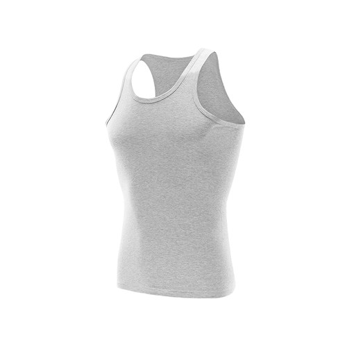 Men Cotton Tank Tops Base Layer Shirt Sleeveless Elastic Fitness Vest Tee X-4XL' - Picture 7 of 27