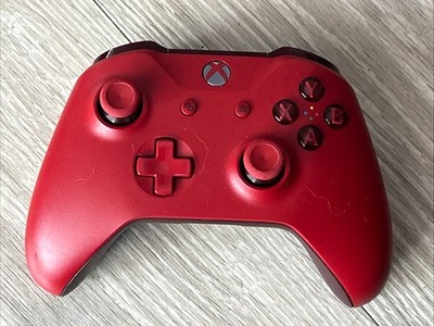 Xbox One Wireless Controller Deep Red Model 1708 Bluetooth
