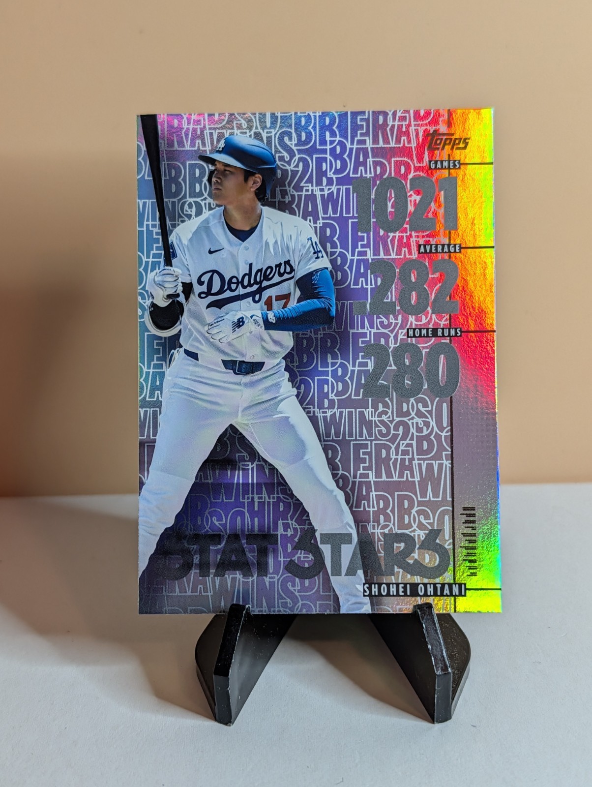 2026 Topps Update Shohei Ohtani Stat Stars Foil Los Angeles Dodgers #SS ...