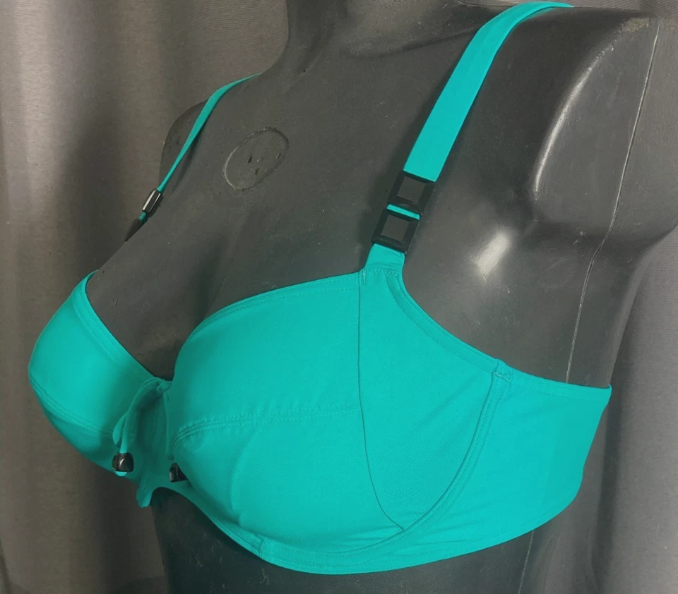 Prima Donna Cocktail SWIM Bikini BH Top mit Bügel Gr.85B UK 38B kräftige Grün - Bild 3 von 4