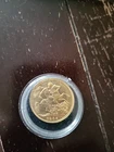 RARE 🔥Gold Sovereign British 22k Avg Circ King Edward VII 1908