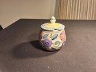 Poole Pottery Jam pot painted in GZ pattern