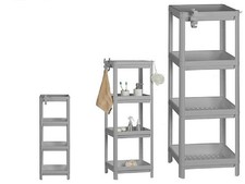 Carrello da cucina bagno 4 piani  salvaspazio portaoggetti