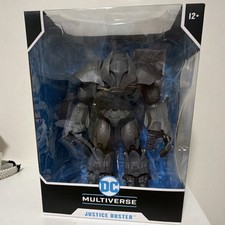 McFarlane Toys DC Multiverse Justice Buster Action Figure  22 Moving Parts  Gray