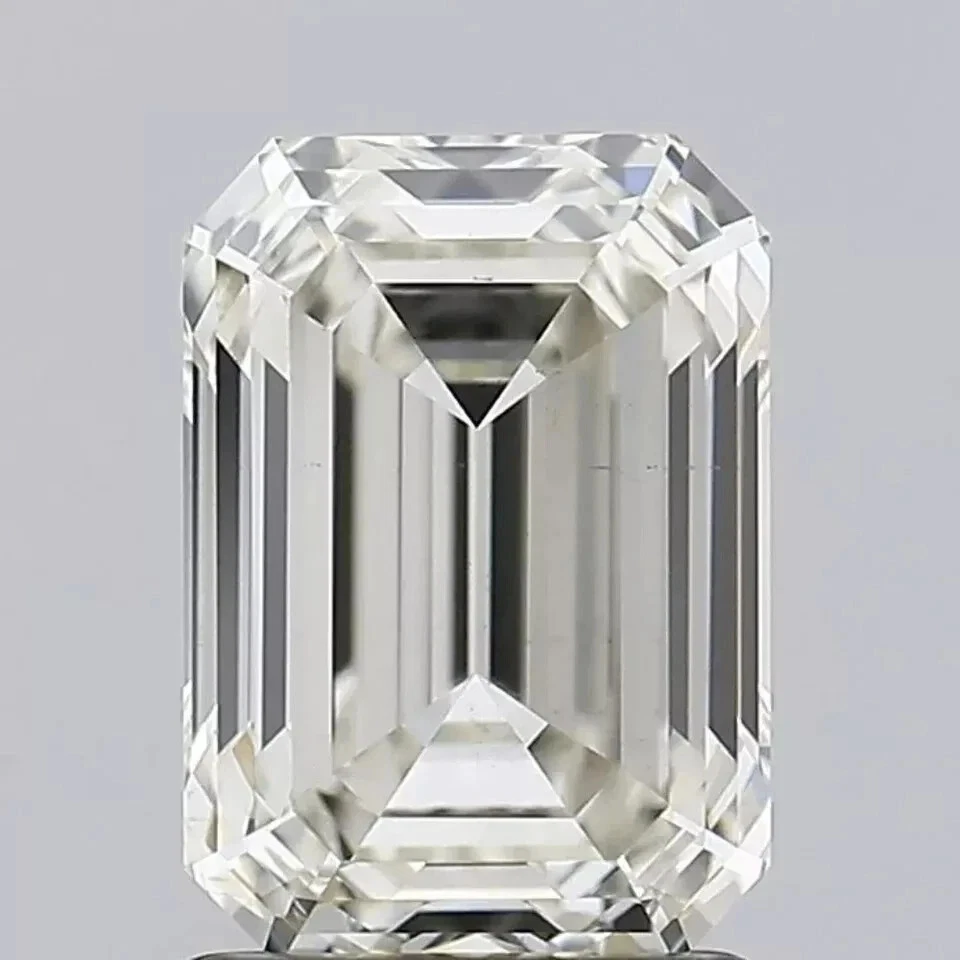 2.10 Ct Lab Grown CVD Diamond Emerald Cut D Color, IF Certified Loose Diamond - Image 3 of 4