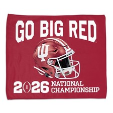 2025-2026 National Championship Indiana Hoosiers 15x18 Rally Towel CFP