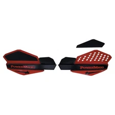 Powermadd Star Series Handguards - Red/Black - 34202