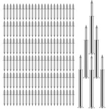 600 pcs Double-Headed Skirting Nails with 6 Sleeve Tools - Invisible Seamless...