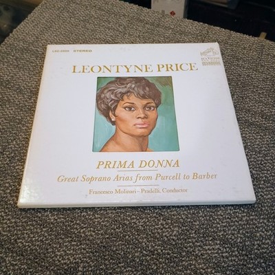 Leontyne Price Prima Donna Great Soprano Arias RCA Victor Red Seal Vinyl