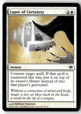 MTG Lapse of Certainty Conflux LP Magic The Gathering