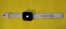 Apple Watch SE 2022 44mm Starlight Aluminum Case with Sport Band, M/L GPS...