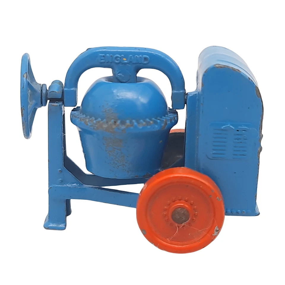 Mezclador de cemento Lesney Matchbox No.3a años 50 vintage diecast Inglaterra juguete 40 mm Foto 2 de 4