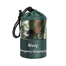 Waterproof Thermal Emergency Sleeping Bag Bivy Sack - Survival Blanket Bag