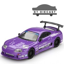 MINI GT TOYOTA SUPRA A80 TOP SECRET GT-300 1/64 TOP SECRET PURPLE MGT01067