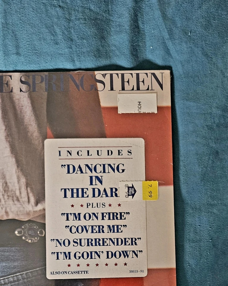 SEALED!!! 1984 BRUCE SPRINGSTEEN "Born In USA" MINT VINYL!!! 4 SHARP CORNERS!!! - Image 4 of 4