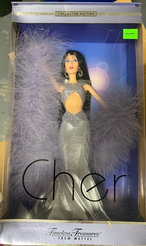 Cher Timeless Treasures Bob Mackie Barbie Doll 2001 Mattel  New In Box