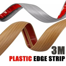 3M Floor Edge Molding Trim Strip Self Adhesive Flexible Edge Banding 5mm Drop UK