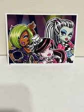 Monster High Draculaura Dawn Of The Dance Doll Outfit Pink Black Photo Card