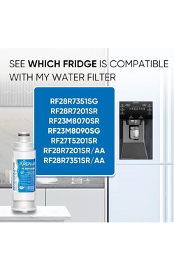 For Samsung Refrigerator Pureplus Water Filter Replacement 2-Pack PP-RWF4200A  