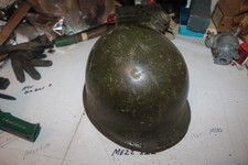 Elmetto M1 balla girevole cucitura anteriore seconda guerra mondiale guscio buone condizioni #31