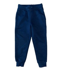 The Childrens Place Boys Size Small 5/6 Navy Blue Fleece Jogger Pants