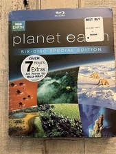 Planet Earth Six-Disc Special Edition  Blu-ray, Slipcover BBC Earth New 