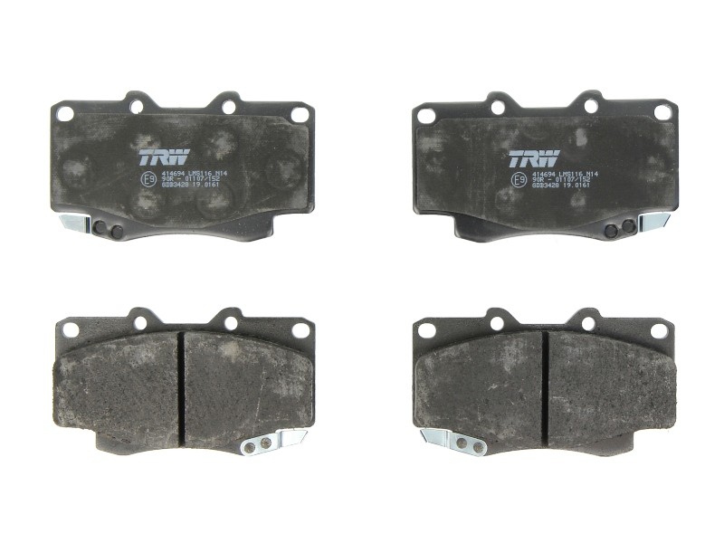Fits TRW GDB3428 Brake Pad Set, disc brake GDB3428 As part of ZF Aftermarket, e