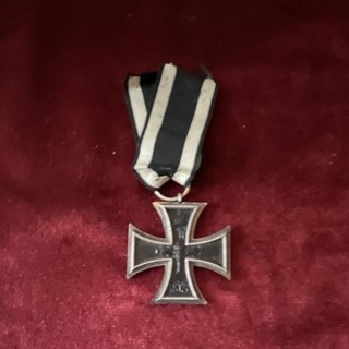 German Iron Cross 2nd Class with Original Ribbon WW1 Era