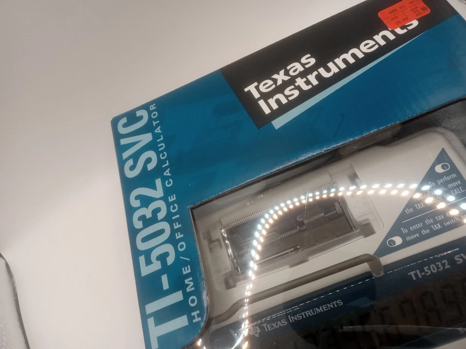 Texas Instruments Model TI-5032 Printing Calculator 10 Digit Superview - Image 3 of 4