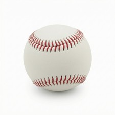 Baseball mit roten N&auml;hten Weich Trainingsball Leicht f&uuml;r Schlagtraining