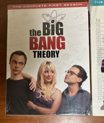 The Big Bang Theory TV Show Seasons 1-3 DVD Complete Sets; 2 New