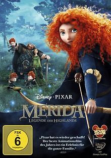 Merida - Legende der Highlands von Mark Andrews, B... | DVD | Zustand akzeptabel - Bild 1 von 2
