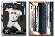 2016 Bowman Chrome Prospects #BCP213 David Paulino - Houston Astros