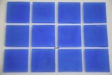 0334.30- 12 - 1" x 1" GOLD PURPLE OPALESCENT BULLSEYE 3mm THICK GLASS 90 COE