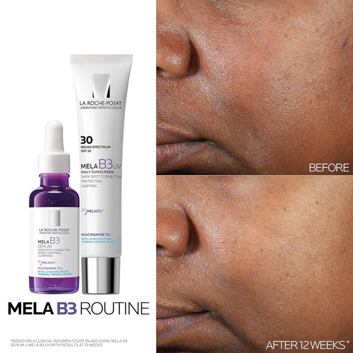 La Roche-Posay Mela B3 Serum, Dark Spot Corrector with Anti-Aging Melasyl 30ML - Picture 4 of 7