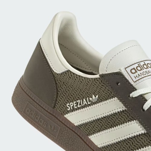Adidas Originals Handball Spezial Focus Olive / Ivory / Gum JQ5556 Men - Picture 7 of 7