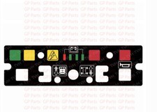 JLG 1705674, DECAL OVERLAY, AERIAL CONTROL BOX, 1930ES