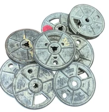 1 x METAL 3" 50FT 8mm Cine FILM Projector Reel Empty Take Up Spool + FILM CLIP