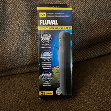 Fluval P25 Pre-Set Submersible Aquarium Heater Fresh Or Salt Water New