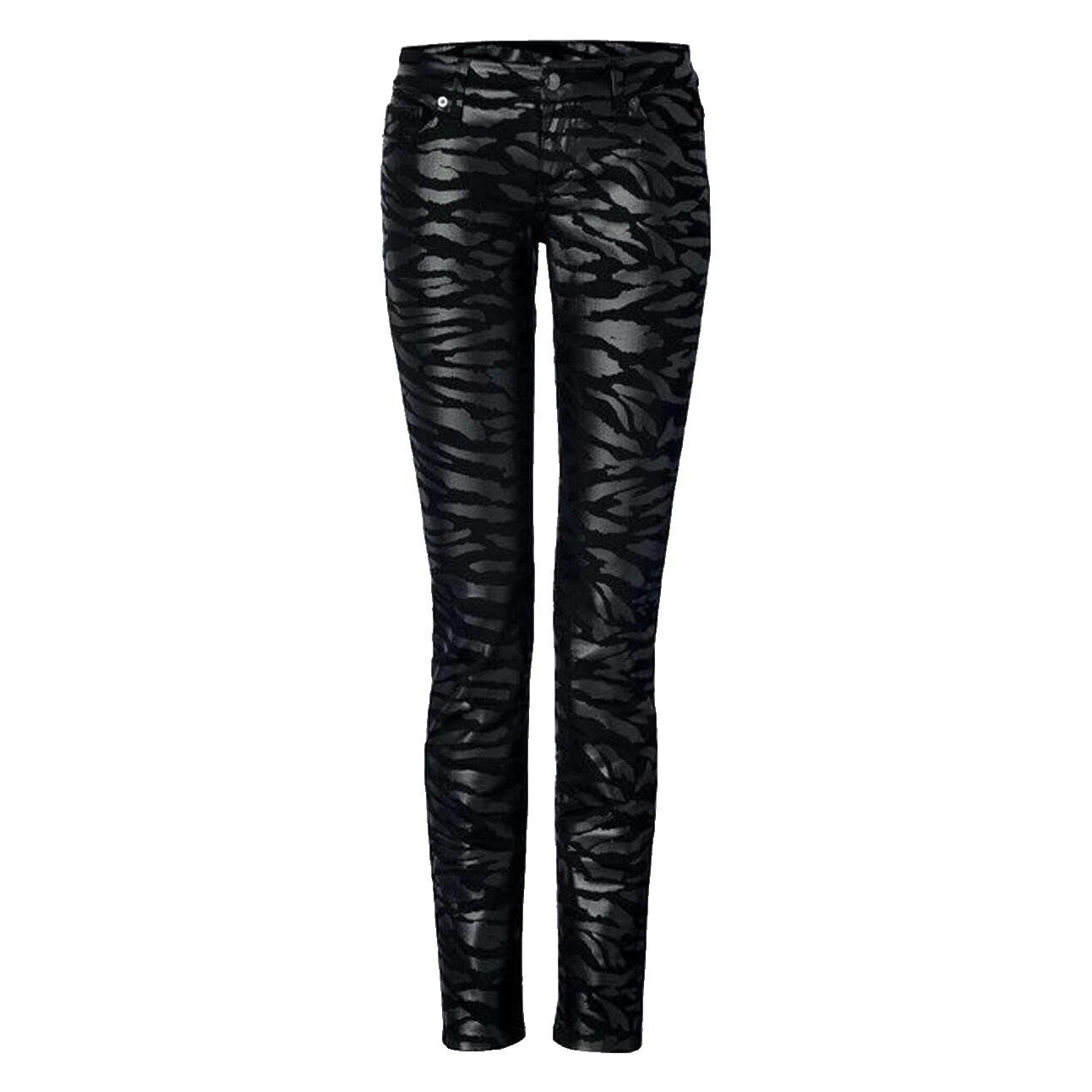 Jeans de algodón para mujer Alexander McQueen