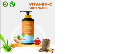 Galook Vitamin C Body Wash with Vitamin C & Honey for Skin Illumination (300 ml)