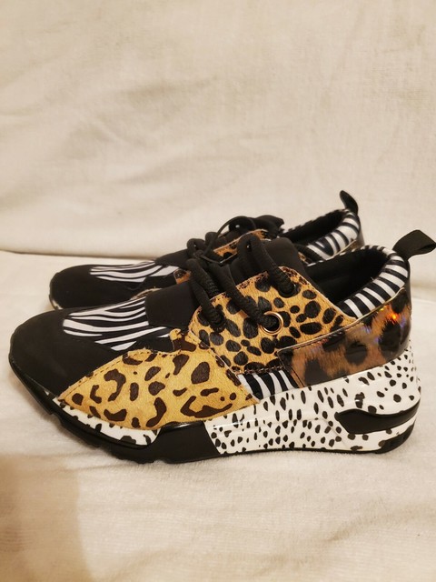 puma basket leopard print