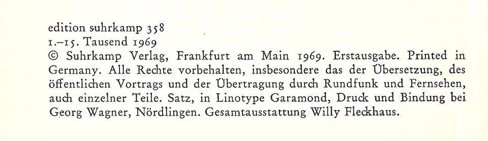 edition suhrkamp Nr. 358: Kritik der Mitbestimmung - Bild 2 von 2