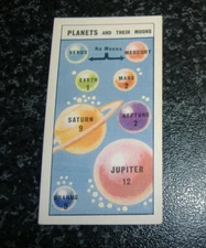 Brooke Bond - Out Into Space (Issued With) Series No9 - Planets And Their Moons