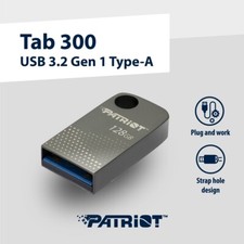 Patriot TAB 300 32G 64GB 128GB USB3.2 Gen 1 Aluminum Capless 120MB/s Flash Drive